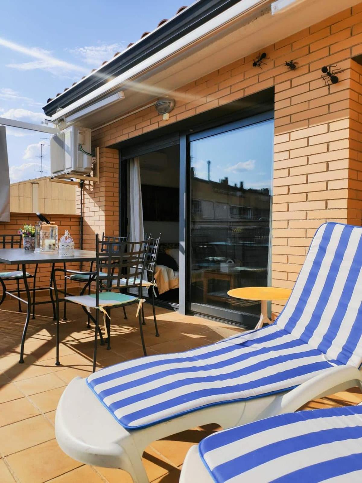 Ferienwohnung Acogedor Atico Duplex En Tremp Exterior foto